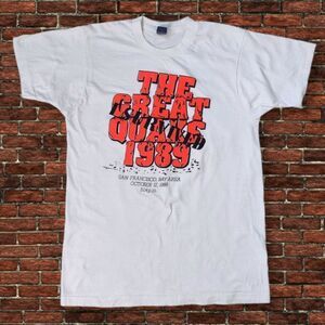 VINTAGE THE GREAT QUAKE 1989 SHIRT